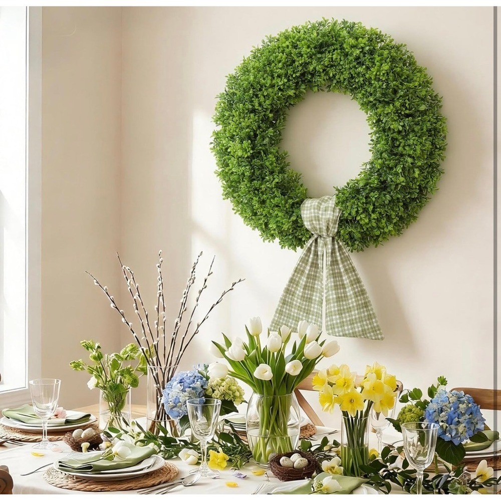 28'' Summer Wreath for Front Door or inside decor